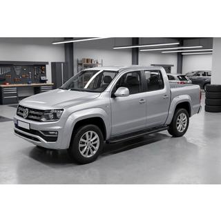 Maya V2 Black sānu pakāpieni (2 gab., alumīnijs) Volkswagen Amarok 2010–2022 foto 1