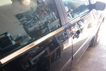 Ford Fiesta 2002–2008 Ārējās logu apmales (4 gab., nerūsējošais tērauds) Carmos - turku teras foto 1
