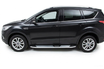 Ford Kuga/Escape 2013–2019 Mevsim Grey sānu pakāpieni (2 gab., alumīnijs) foto 1