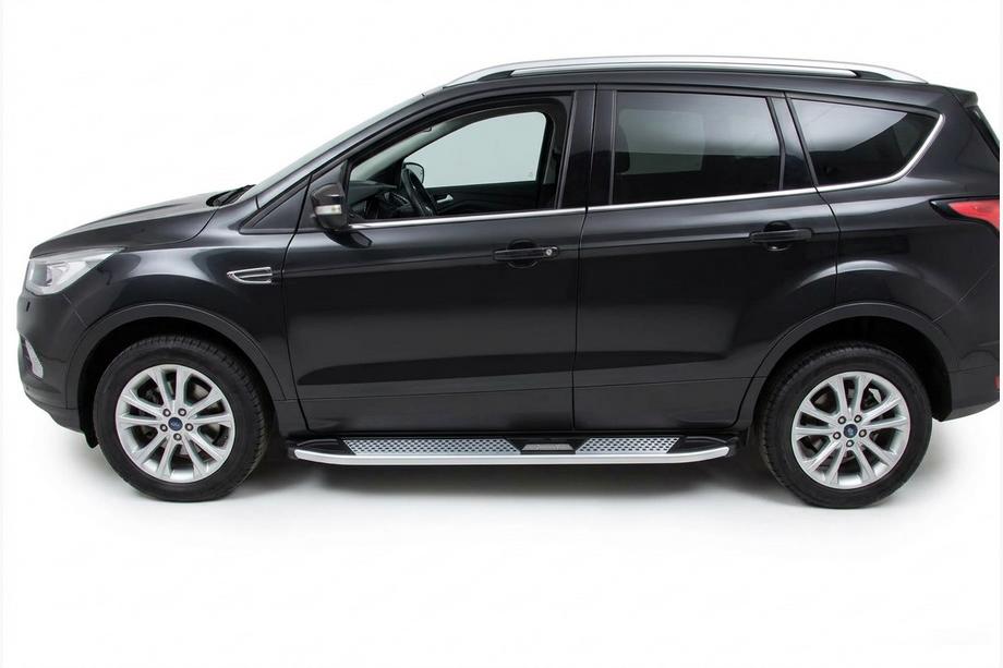 Ford Kuga/Escape 2013–2019 Mevsim Grey sānu pakāpieni (2 gab., alumīnijs) Image