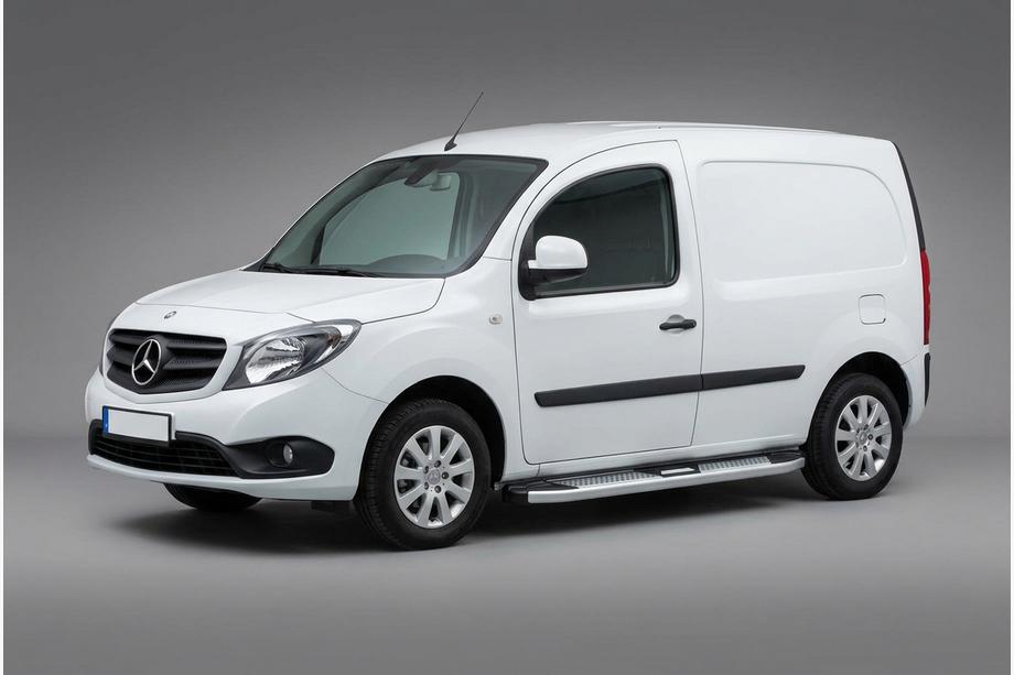 Mercedes Citan 2013–2021 Mevsim Grey sānu pakāpieni (2 gab., alumīnijs) Garā riteņbāze Image