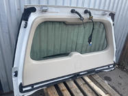 Toyota Land Cruiser 200 2007–2021 Bagāžnieka vāka augšējā daļa 2016+ balta (lietota, oriģināls) foto 7