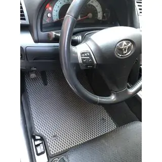EVA auto paklājiņi (melni) foto 3