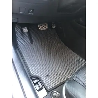 EVA auto paklājiņi (melni) foto 4