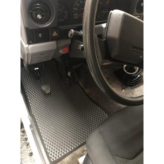 EVA auto paklājiņi (melni) foto 2