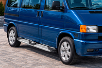 Volkswagen T4 Caravelle/Multivan 1990–2003 Mevsim Grey sānu pakāpieni (2 gab., alumīnijs) foto 1