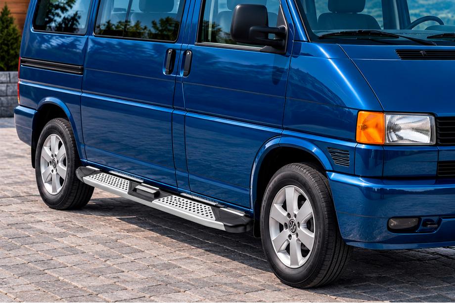 Volkswagen T4 Caravelle/Multivan 1990–2003 Mevsim Grey sānu pakāpieni (2 gab., alumīnijs) Image