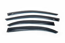 Mercedes A-class W176 2012–2018 Logu vēja deflektori (4 gab., HIC) foto 2