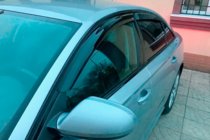 Audi A6 C7 2011–2017 Logu deflektori Sedan (4 gab., HIC) foto 6