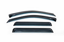 Jeep Grand Cherokee WK 2004–2010 Logu vēja deflektori (4 gab., HIC) foto 3