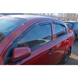 Logu deflektori SD (4 gab., HIC) Chevrolet Aveo T200 2002–2008 foto 1
