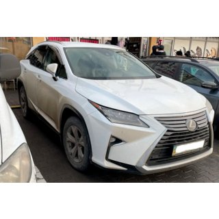 Logu vēja deflektori ar hroma līsti LONG (4 gab., HIC) Lexus RX 2016–2022 foto 3
