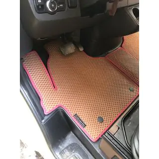 EVA auto paklājiņi (ķieģeļu raksts) foto 4