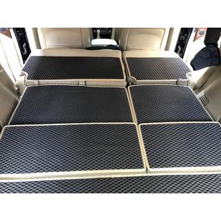 Pakurējo sēdekļu augšdaļas paklājiņš (EVA, melns) foto 2