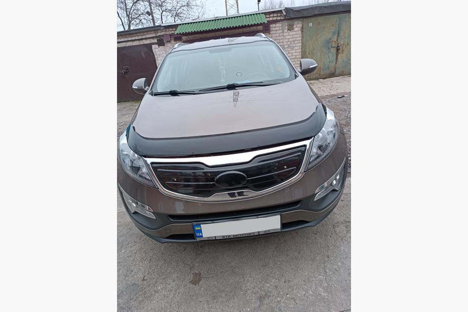 Kia Sportage 2010–2015 Ziemas režģis (augšējais) spīdīgs Image