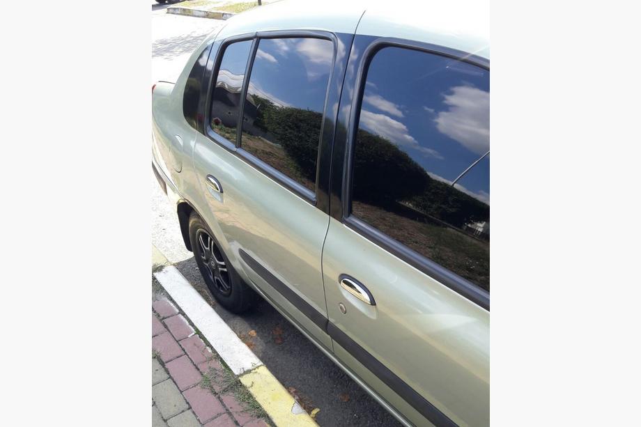 Renault Symbol 1999–2008 Durvju rokturu uzlikas (nerūsējošais tērauds) 4 gab., OmsaLine – itāļu nerūsējošais tērauds Foto 3