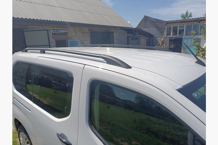 Citroen Berlingo/Multispace 2018– OmsaLine Solid jumta reliņi (2 gab., melni) Image