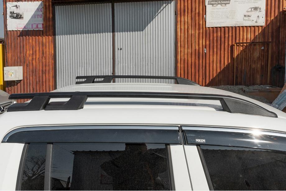 Volkswagen Amarok 2010–2022 Jumta reliņi OmsaLine Sport (2 gab., melni) Foto 2