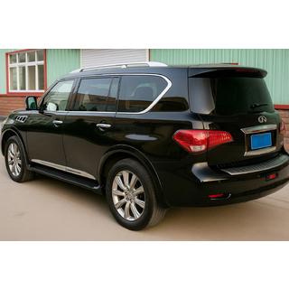 Durvju līstes (4 gab., hromētas) Nissan Armada 2016–2024 foto 1