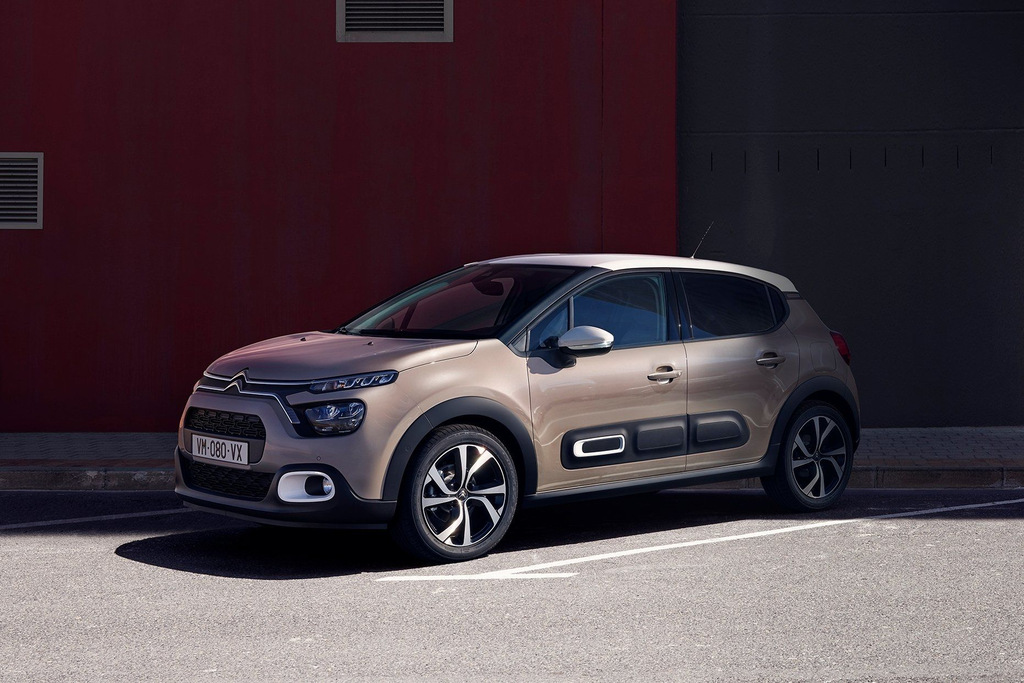 Modernizēts hečbeks Citroen C3