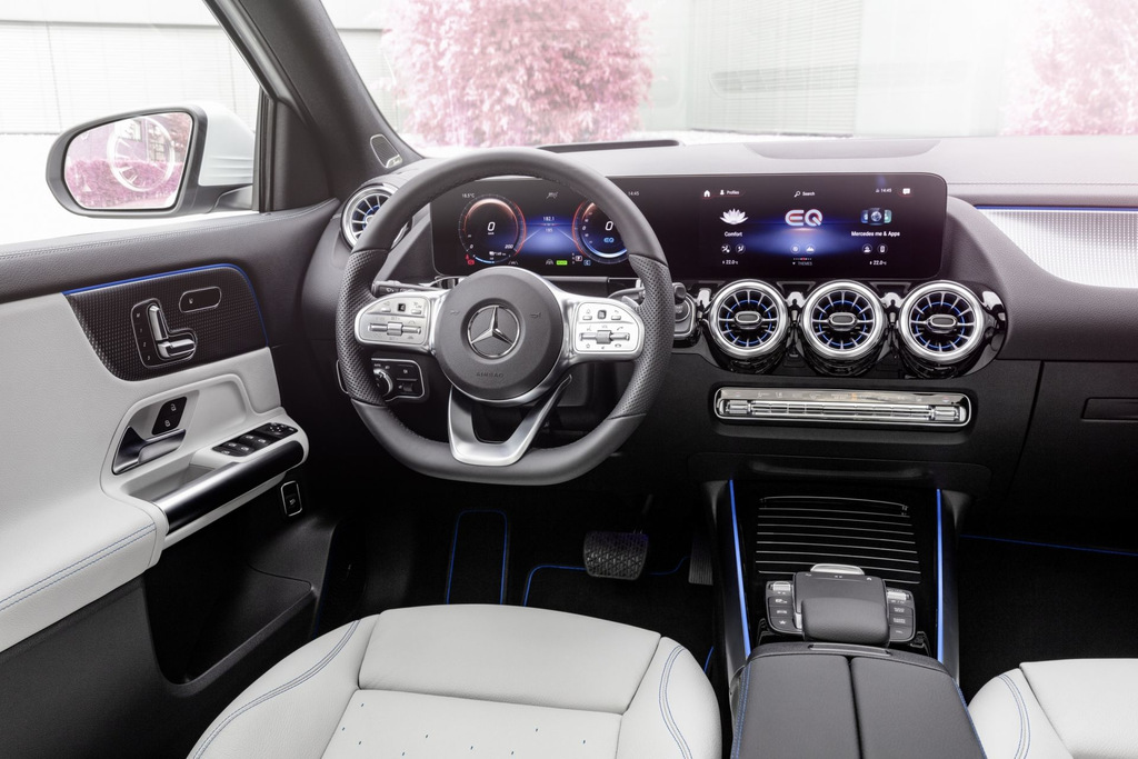 Kompakts elektriskais krosovers Mercedes-Benz EQA