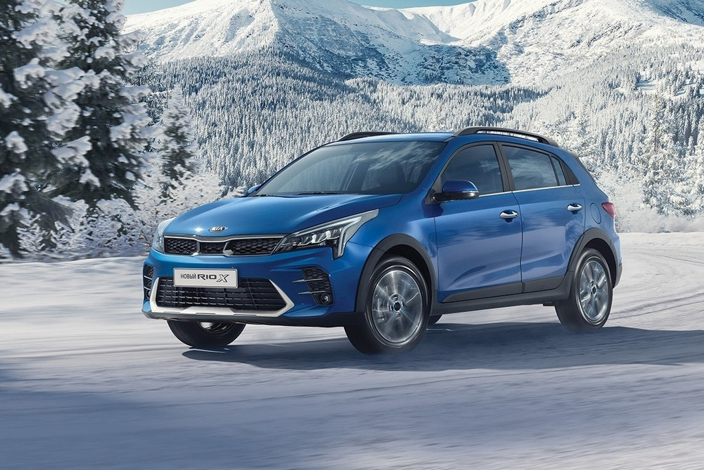 Paaugstinātas caurgājamības hečbeks KIA Rio X