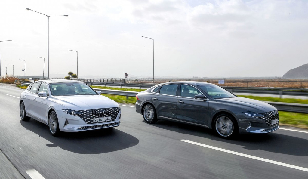 Atjaunotais sestās paaudzes Hyundai Grandeur sedans