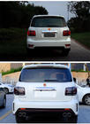 Nissan Patrol Y62 2010–2024 Aizmugurējie LED lukturi 2010-2021 (Melni-Sequential) foto 5