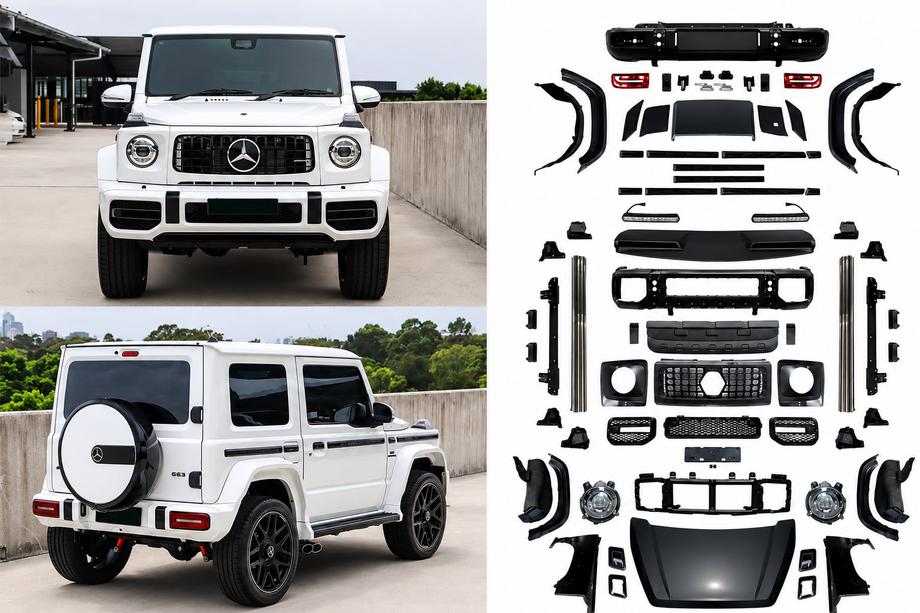 Suzuki Jimny 2018– G-class-design G63 virsbūves komplekts Image