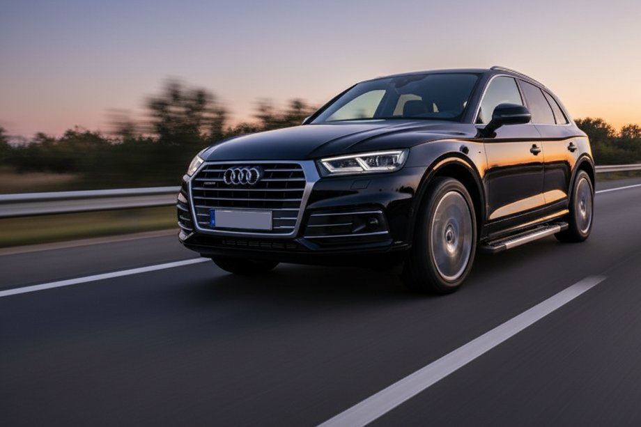 Audi Q5 2017–2025 Sānu pakāpieni Vision New Grey (2 gab., alumīnijs) Image