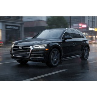 Sānu kāpšļi Tayga Black (2 gab., alumīnijs) foto 1