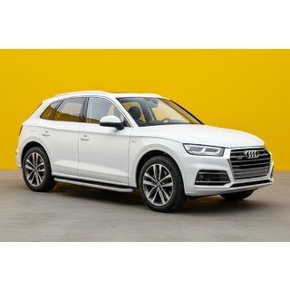 Sānu sliekšņi Tayga Grey (2 gab., alumīnijs) foto 1