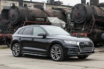 Audi Q5 2017–2025 Sānu sliekšņi Sunrise (2 gab., alumīnijs) foto 1