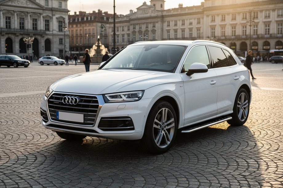 Audi Q5 2017–2025 Sānu kāpšļi Maydos V1 (2 gab., alumīnijs) Image