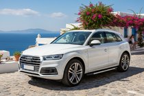 Audi Q5 2017–2025 Sānu sliekšņi Duru (2 gab., alumīnijs) foto 1
