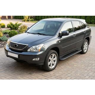 Sānu pakāpieni Bosphorus Black (2 gab., alumīnijs) Lexus RX 2003–2009 foto 1