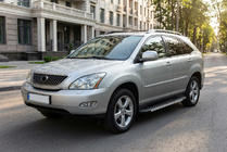 Lexus RX 2003–2009 Sānu sliekšņi Duru (2 gab., alumīnijs) foto 1