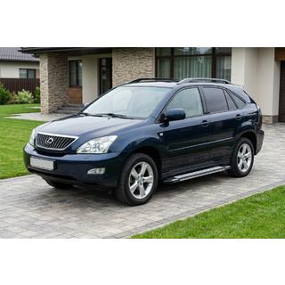 Sānu pakāpieni Rainbow (2 gab., alumīnijs) Lexus RX 2003–2009 foto 1