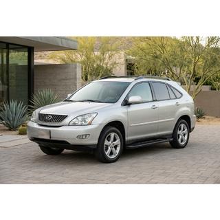 Sānu sliekšņi Allmond Black (2 gab., alumīnijs) Lexus RX 2003–2009 foto 1