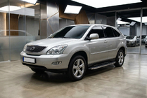 Lexus RX 2003–2009 Sānu pakāpieni BlackLine (2 gab., alumīnijs) foto 1