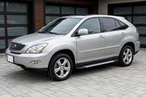 Lexus RX 2003–2009 Sānu sliekšņi Line (2 gab., alumīnijs) foto 1