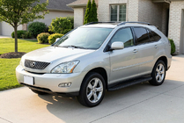 Lexus RX 2003–2009 Sānu kāpšļi Tayga Black (2 gab., alumīnijs) foto 1