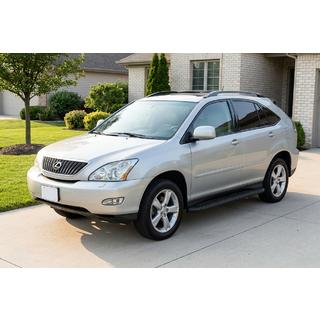 Sānu kāpšļi Tayga Black (2 gab., alumīnijs) Lexus RX 2003–2009 foto 1