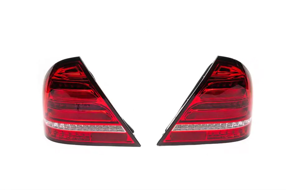 Mercedes C-class W203 2000–2007 Aizmugurējie LED bremžu lukturi (2 gab.) Foto 3