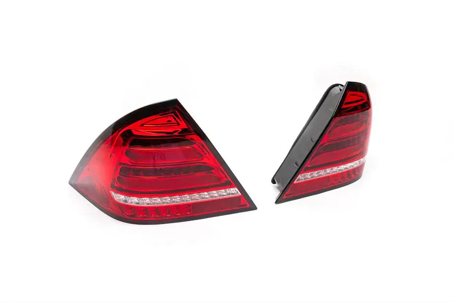 Mercedes C-class W203 2000–2007 Aizmugurējie LED bremžu lukturi (2 gab.) Foto 4