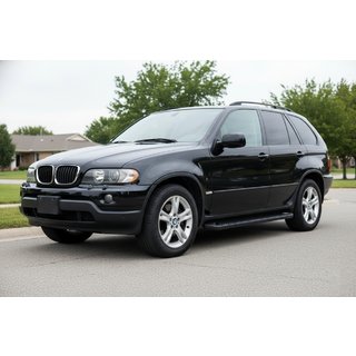 Allmond Black sānu pakāpieni (2 gab., alumīnijs) BMW X5 E53 1999–2006 foto 1