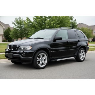 Sānu sliekšņi RedLine (2 gab., alum.) BMW X5 E53 1999–2006 foto 1