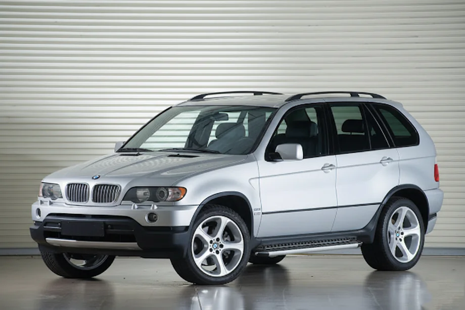 BMW X5 E53 1999–2006 Sānu pakāpieni Tayga Grey (2 gab., alumīnijs) Image