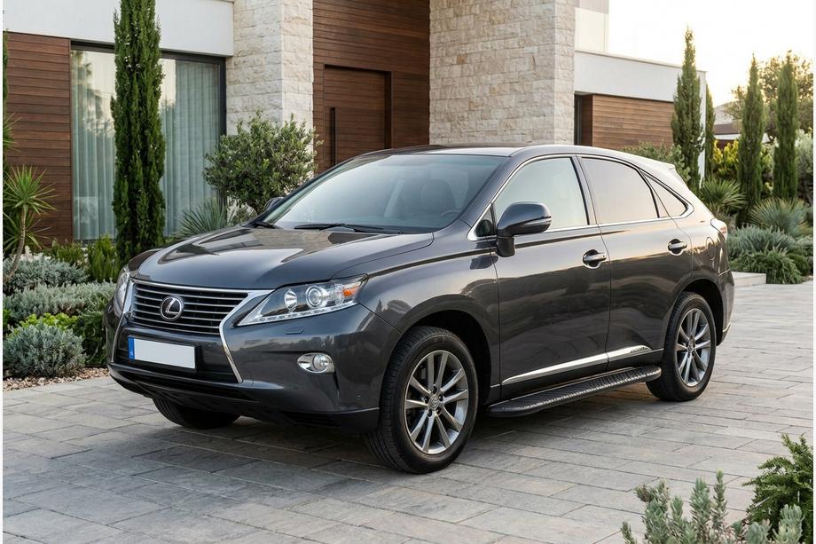 Lexus RX 2009–2015 Bosphorus Black sānu pakāpieni (2 gab., alumīnijs) Image
