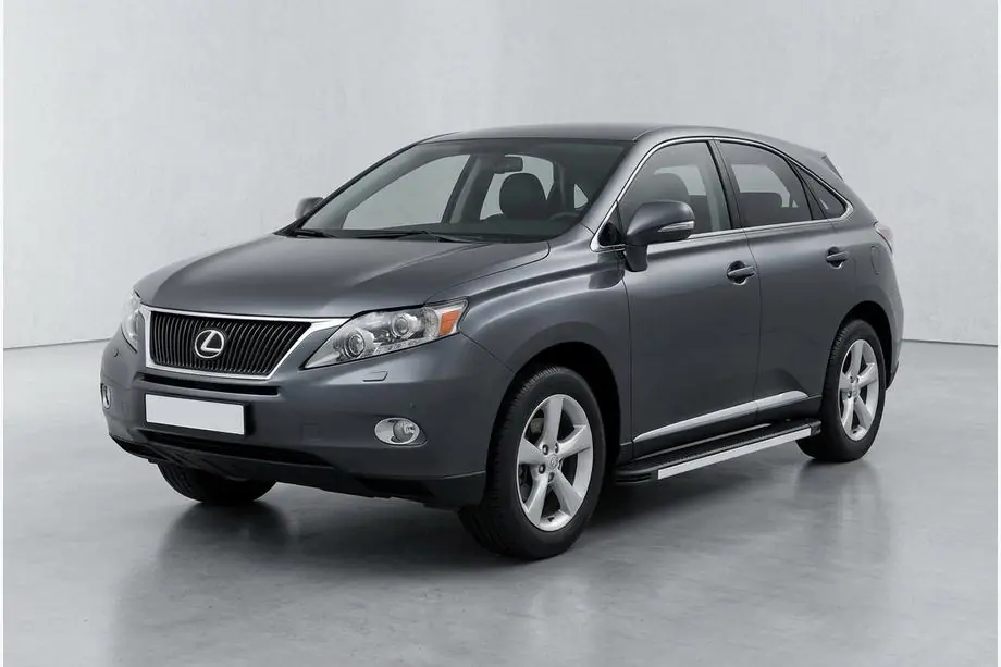 Lexus RX 2009–2015 Sānu sliekšņi Maya V1 (2 gab., alumīnijs) Image